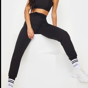 NWT Pretty Little Thing Black Jogger